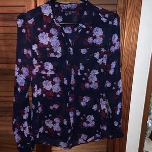 American Eagle Floral Blouse